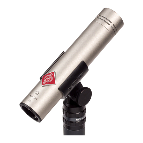 Neumann.Berlin Series 180 operating instructions