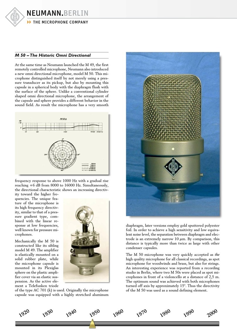 Neumann.Berlin M 50 brochure
