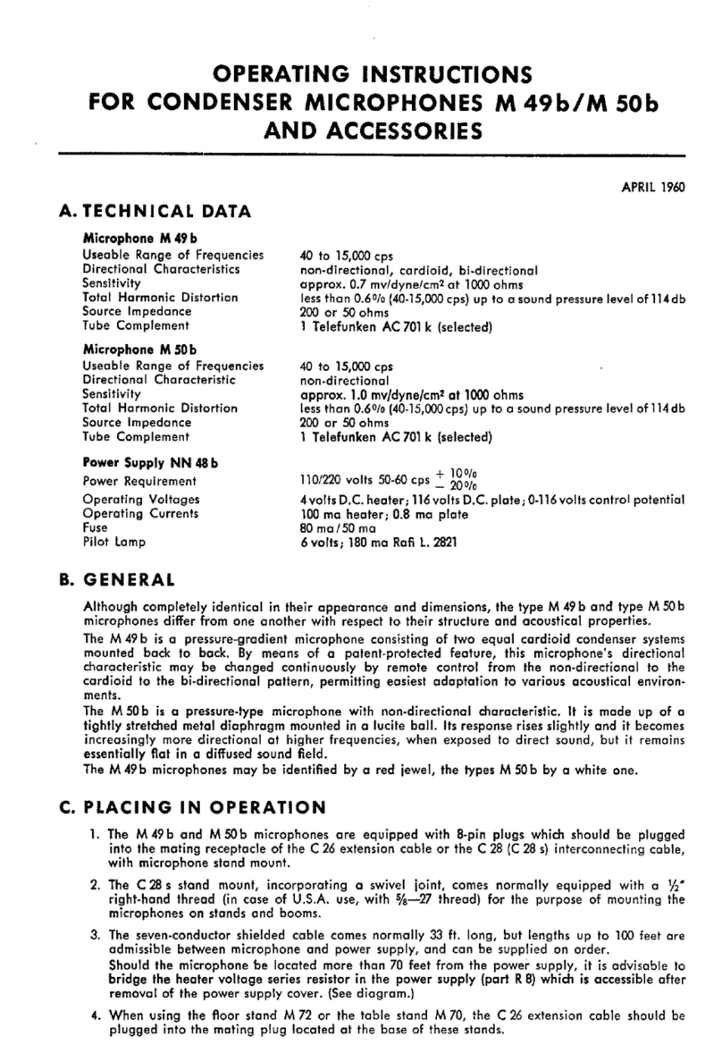 Neumann.Berlin M 49b User manual