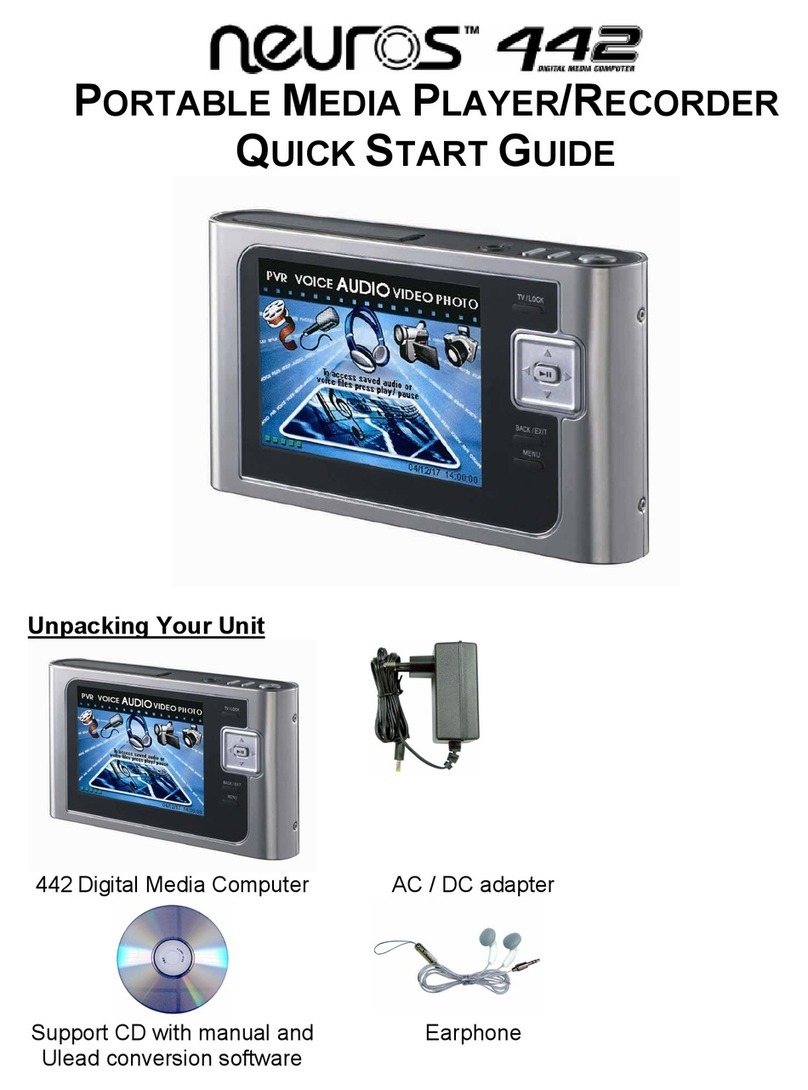 Neuros 442 User manual