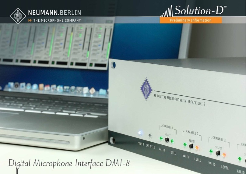 Neumann.Berlin DMI-8 Specifications