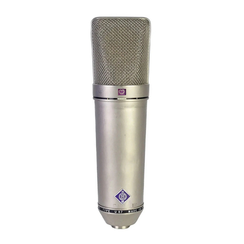 Neumann.Berlin U 87 i User manual