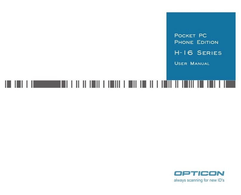 Opticon H-16 Series user manual