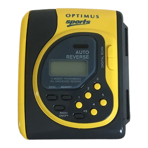 Optimus Sports SCP-85 User manual