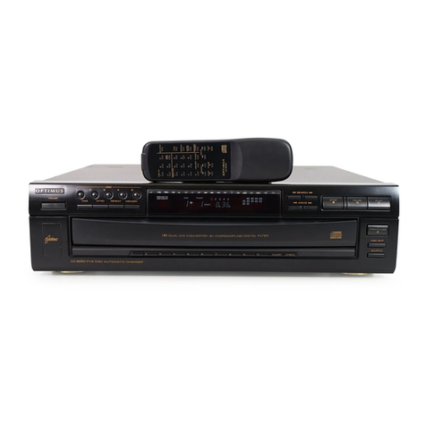 Optimus CD-8250 owner's manual