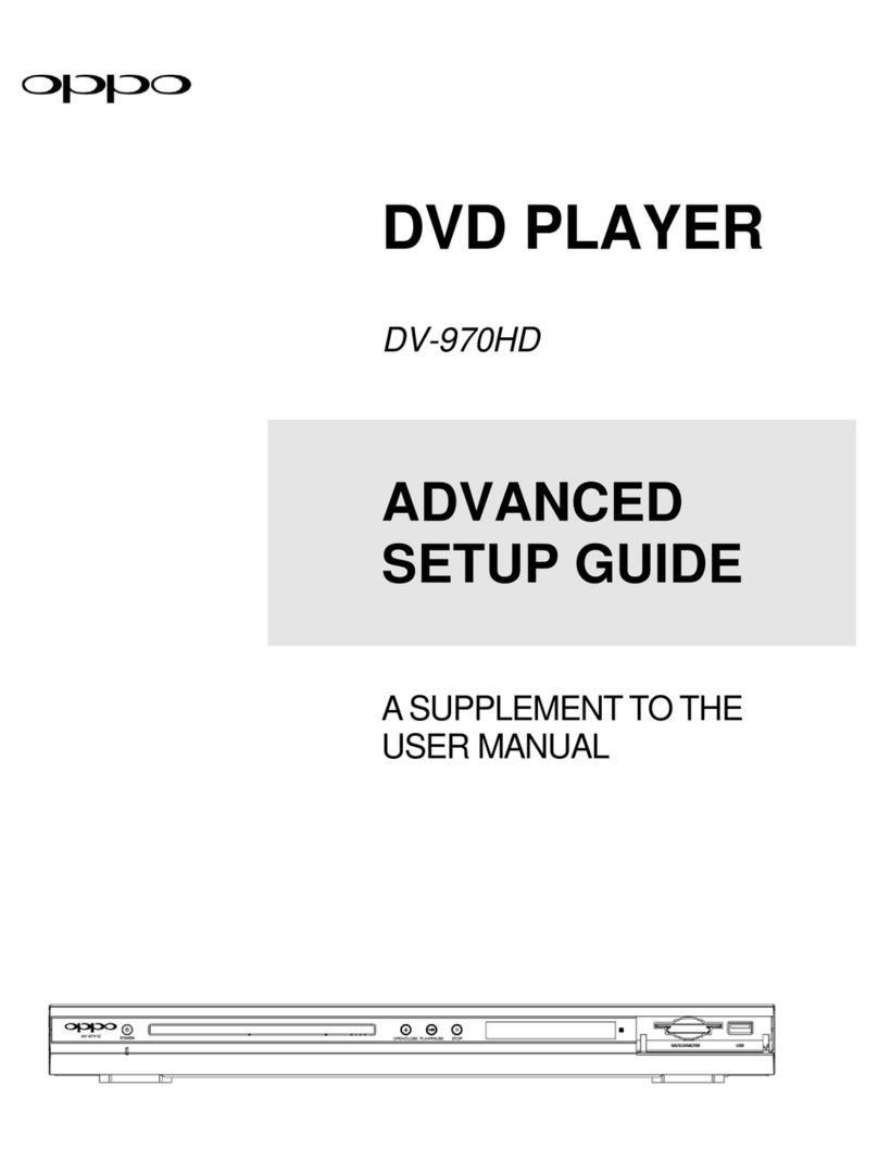 Oppo DV-970HD Advanced setup guide