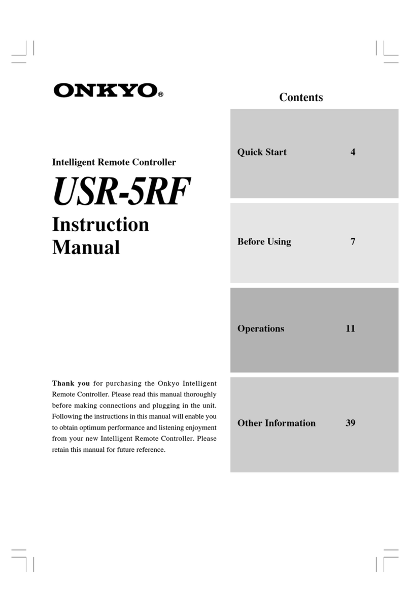 Onkyo USR-5RF instruction manual