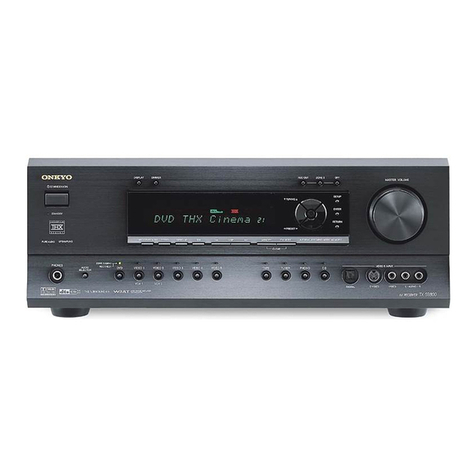 Onkyo TX-SR800 User manual