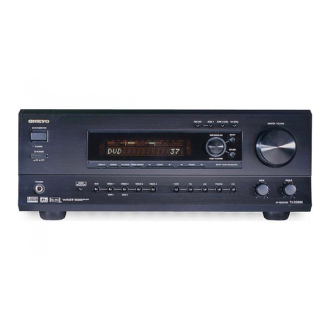 Onkyo TX-DS696 User manual