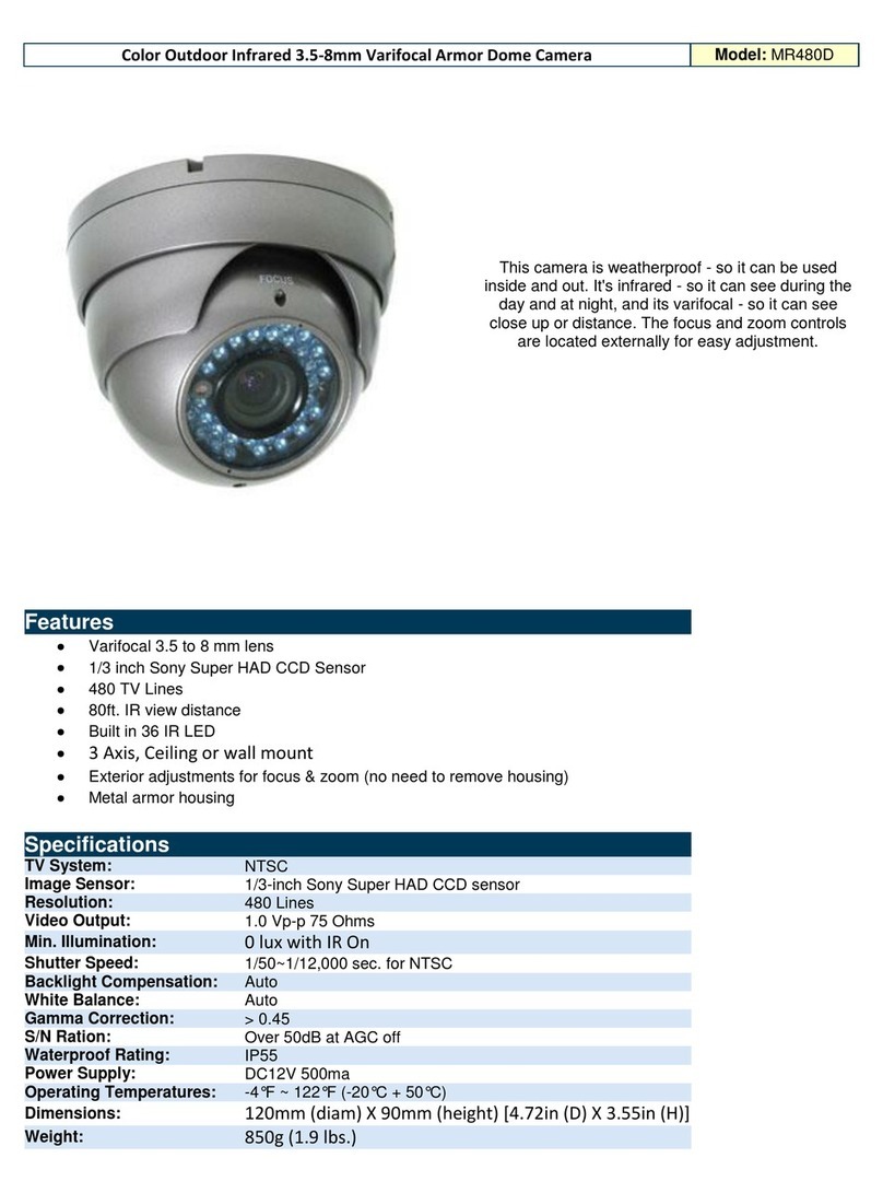 foc.us MR480D Specification sheet