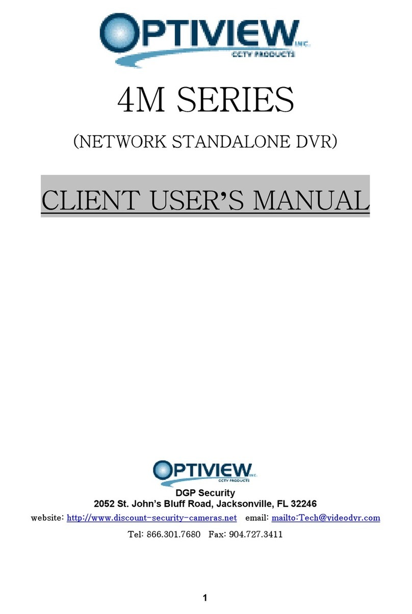 Optiview 4M Series User manual