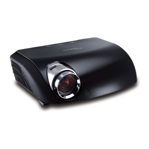 Optoma Home Theatre Projector user manual