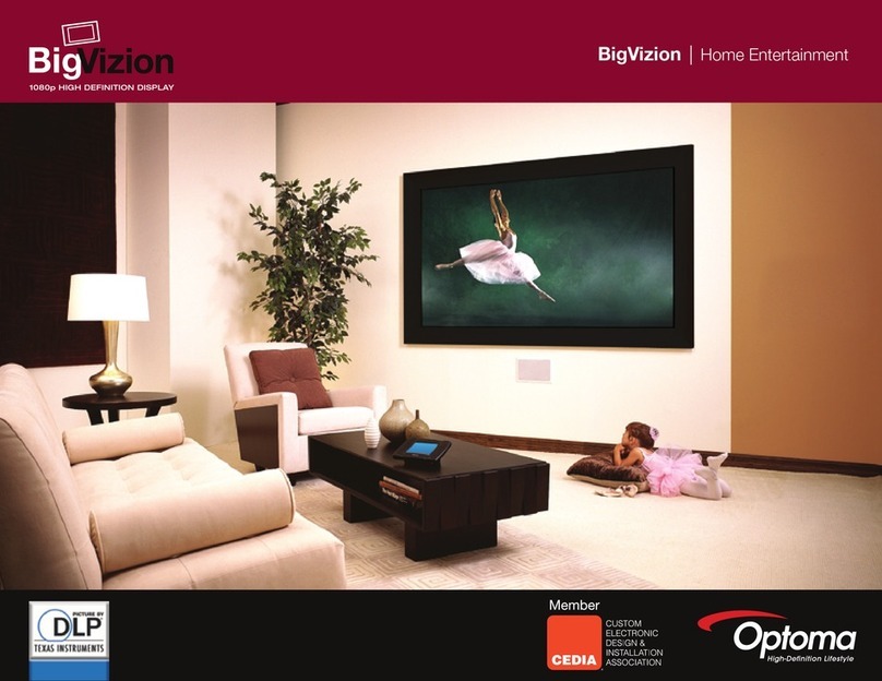 Optoma BigVizion HDBV3100 Brochure & specs