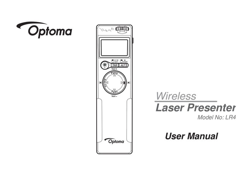 Optoma LR4 user manual