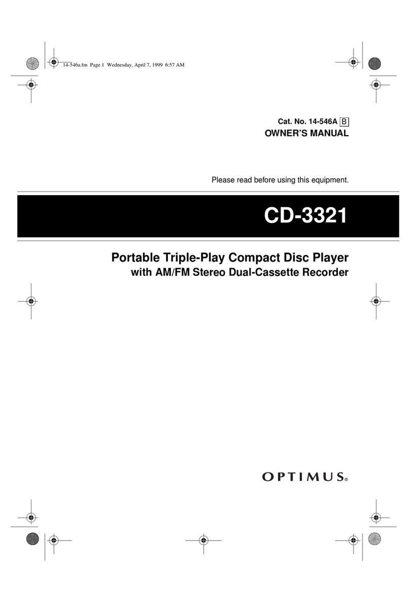 Optimus 14-546A User manual Optimus 14-546A User manual