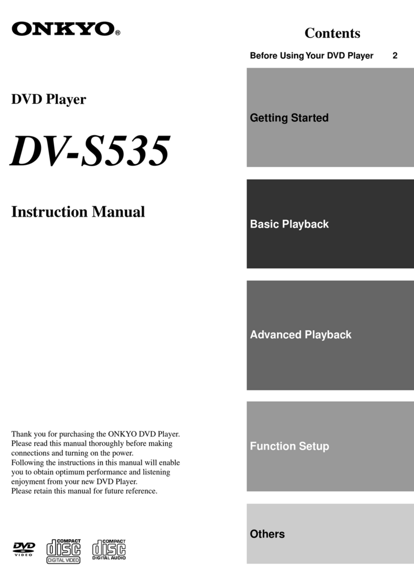 Onkyo DV-S535 User manual