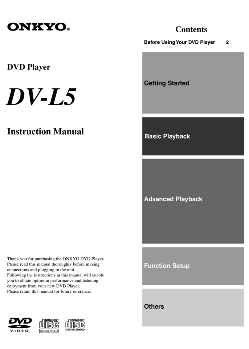Onkyo DV-L5 User manual