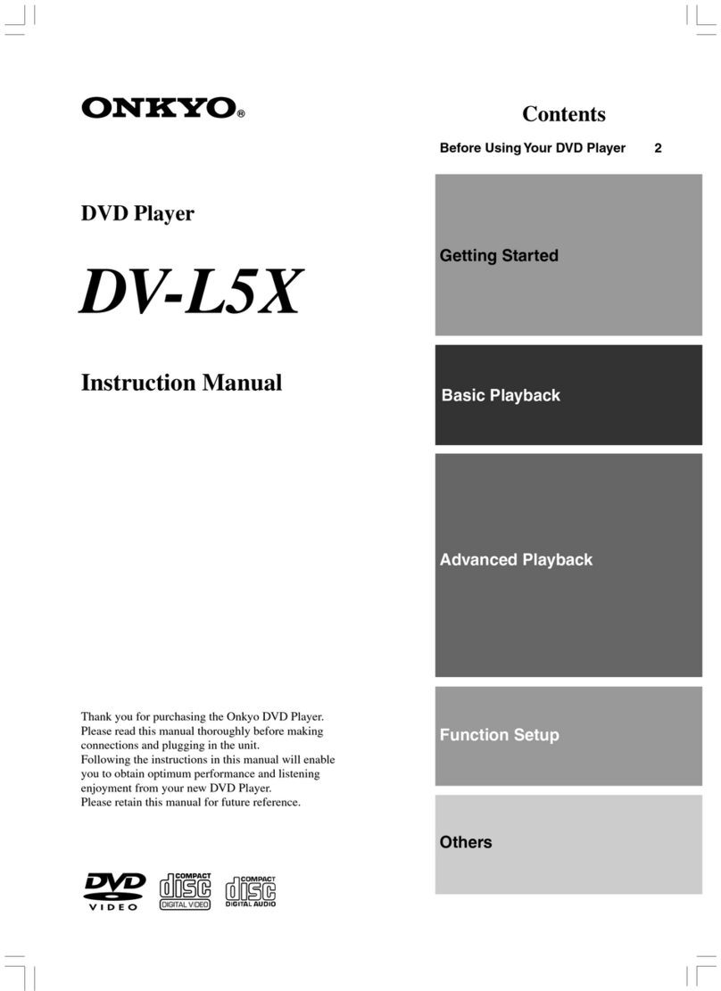 Onkyo DV-L5X User manual