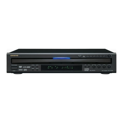 Onkyo DV-CP706 User manual Onkyo DV-CP706 User manual