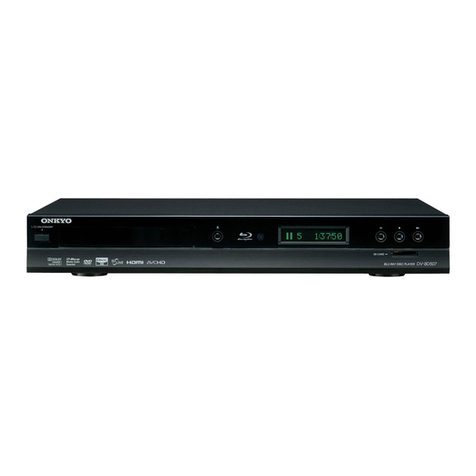 Onkyo DV-BD507 - Blu-Ray Disc Player instruction manual