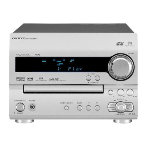 Onkyo DR-815 User manual