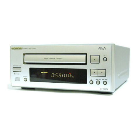 Onkyo C-705TX User manual
