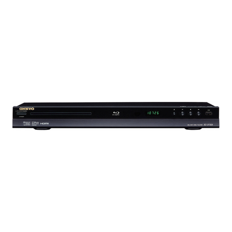 Onkyo BD-SP308 User manual