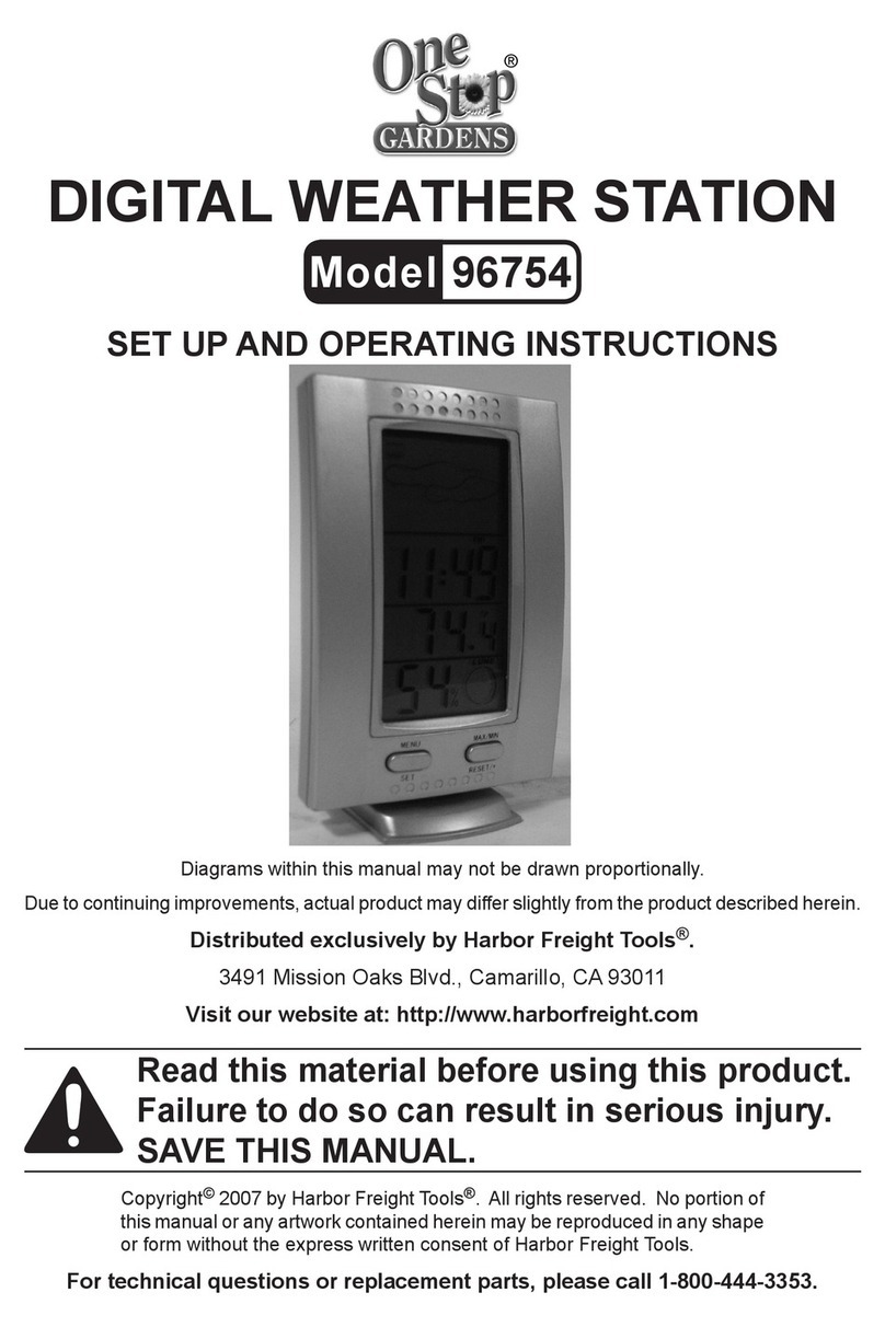 One Stop Gardens 96754 Set up and operating instructions