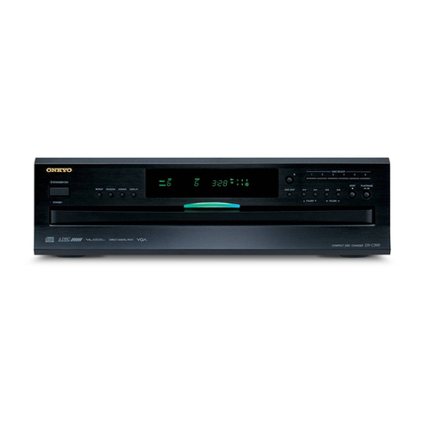 Onkyo DXC390 - CD Changer User manual Onkyo DXC390 - CD Changer User manual