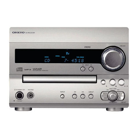 Onkyo CR-N7 User manual
