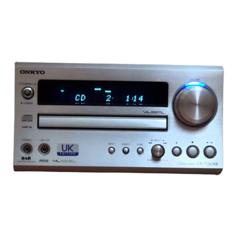 Onkyo CR-715 User manual