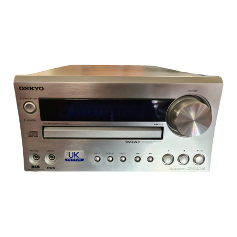 Onkyo CR-315DAB User manual