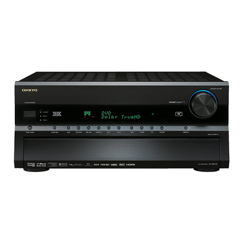 Onkyo TX-SR876 - AV Receiver user manual