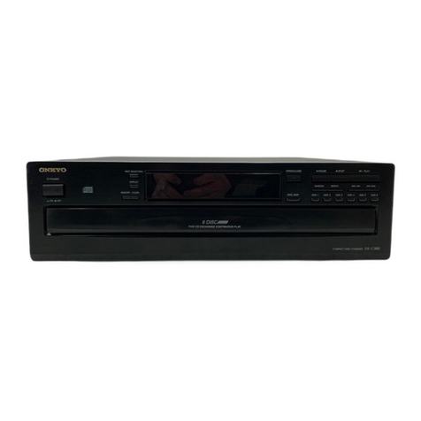 Onkyo DX-C380 User manual