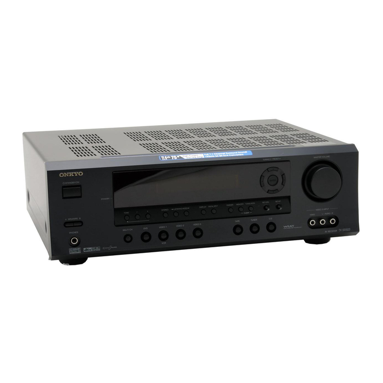 Onkyo TX-SR503E instruction manual