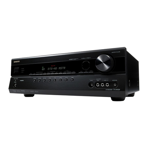 Onkyo TX-SR508 User manual