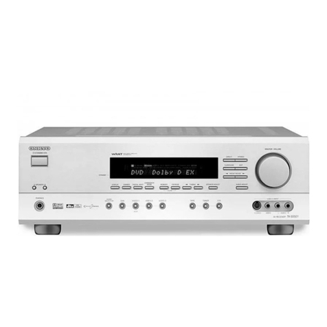 Onkyo TX-SR501E instruction manual
