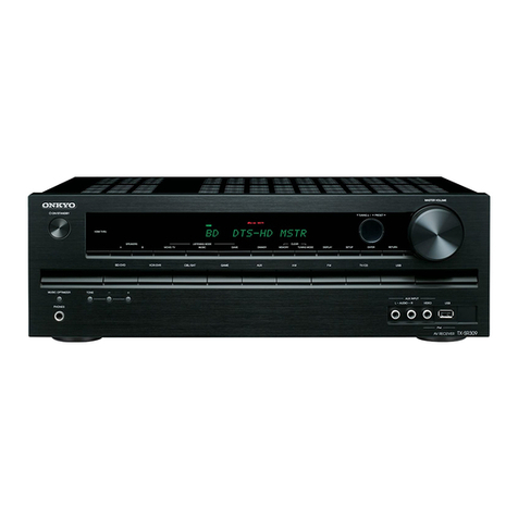 Onkyo TX-SR309 instruction manual