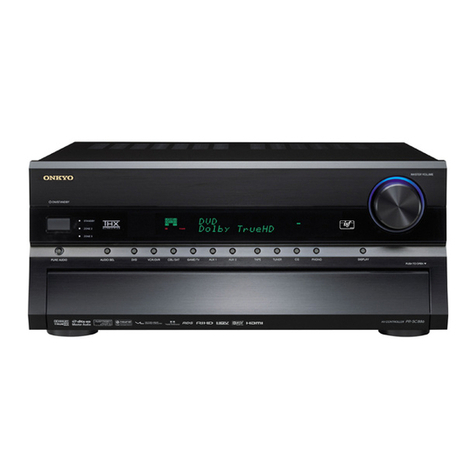 Onkyo PR-SC885 User manual