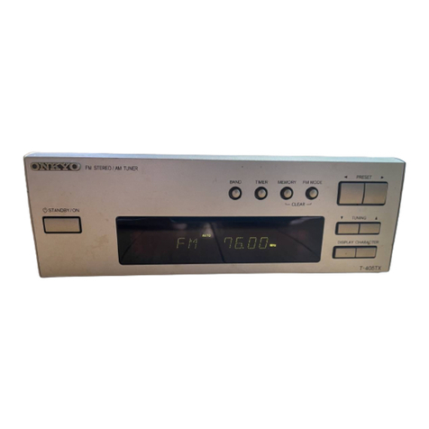 Onkyo T-405TX instruction manual