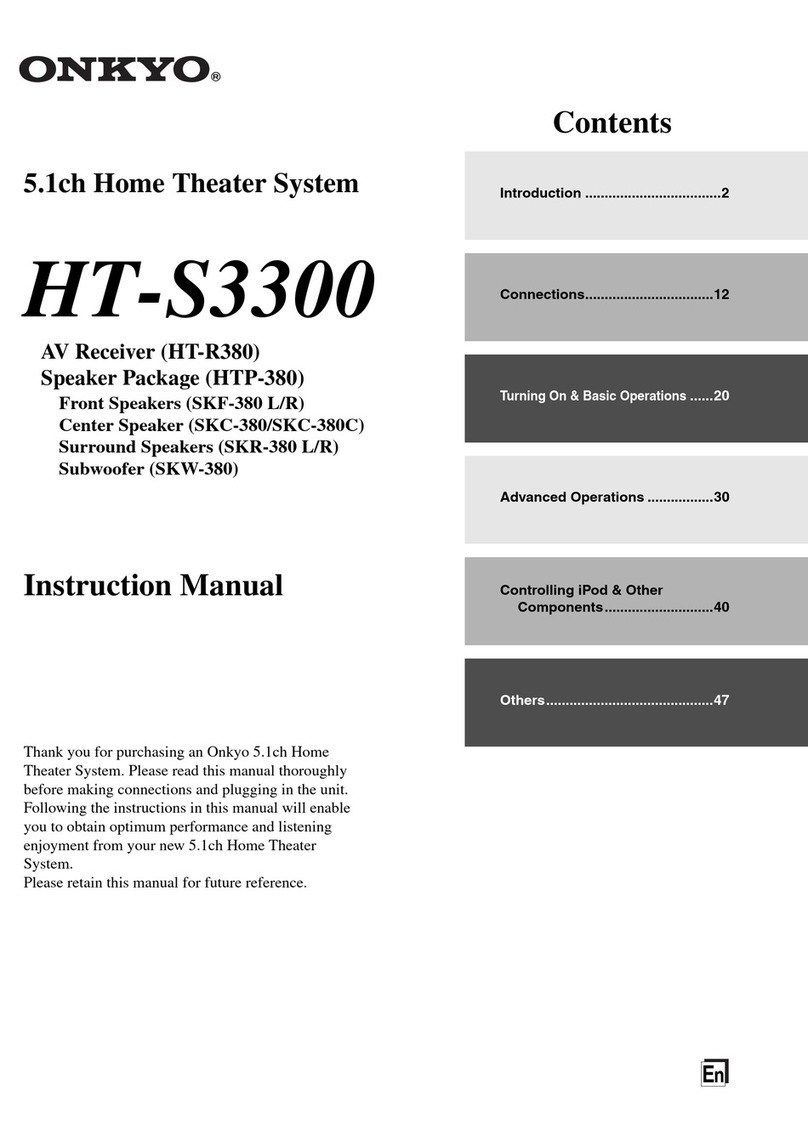 Onkyo HT-S3300 User manual