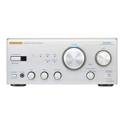 Onkyo A-905TX User manual