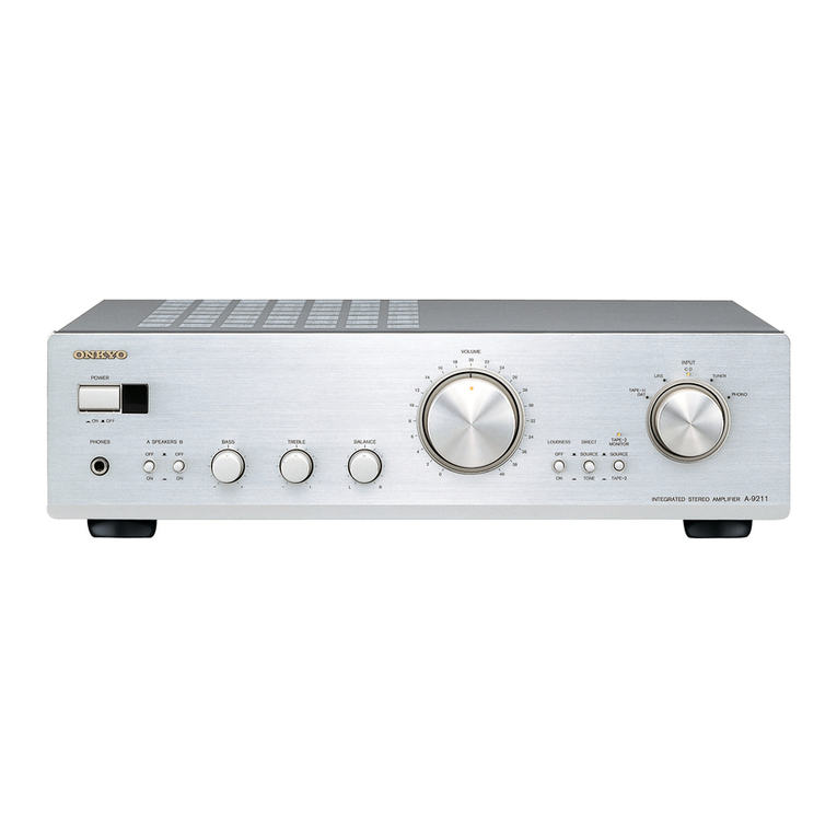 Onkyo A-9211 Brochure & specs