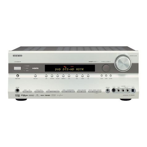 Onkyo TX-SA605 Specification sheet