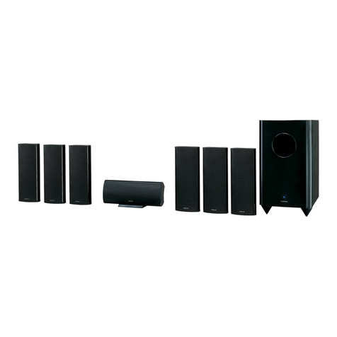 Onkyo HTP-750 User manual