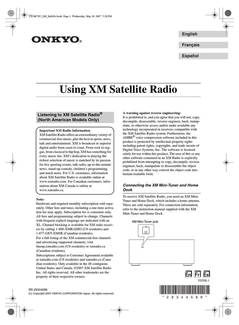 Onkyo CNP-1000 User manual