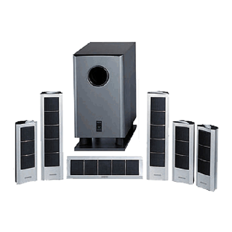 Onkyo SKS-HT240 - 6.1-CH Home Theater Speaker Sys User manual