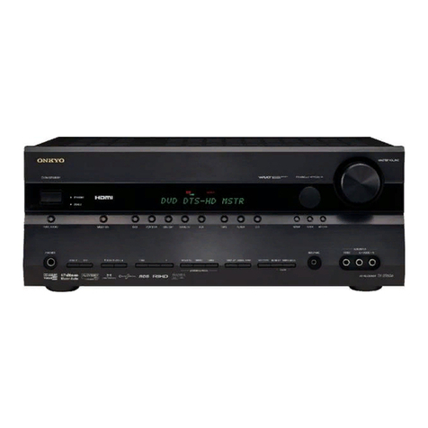 Onkyo TX-SR606 Specification sheet