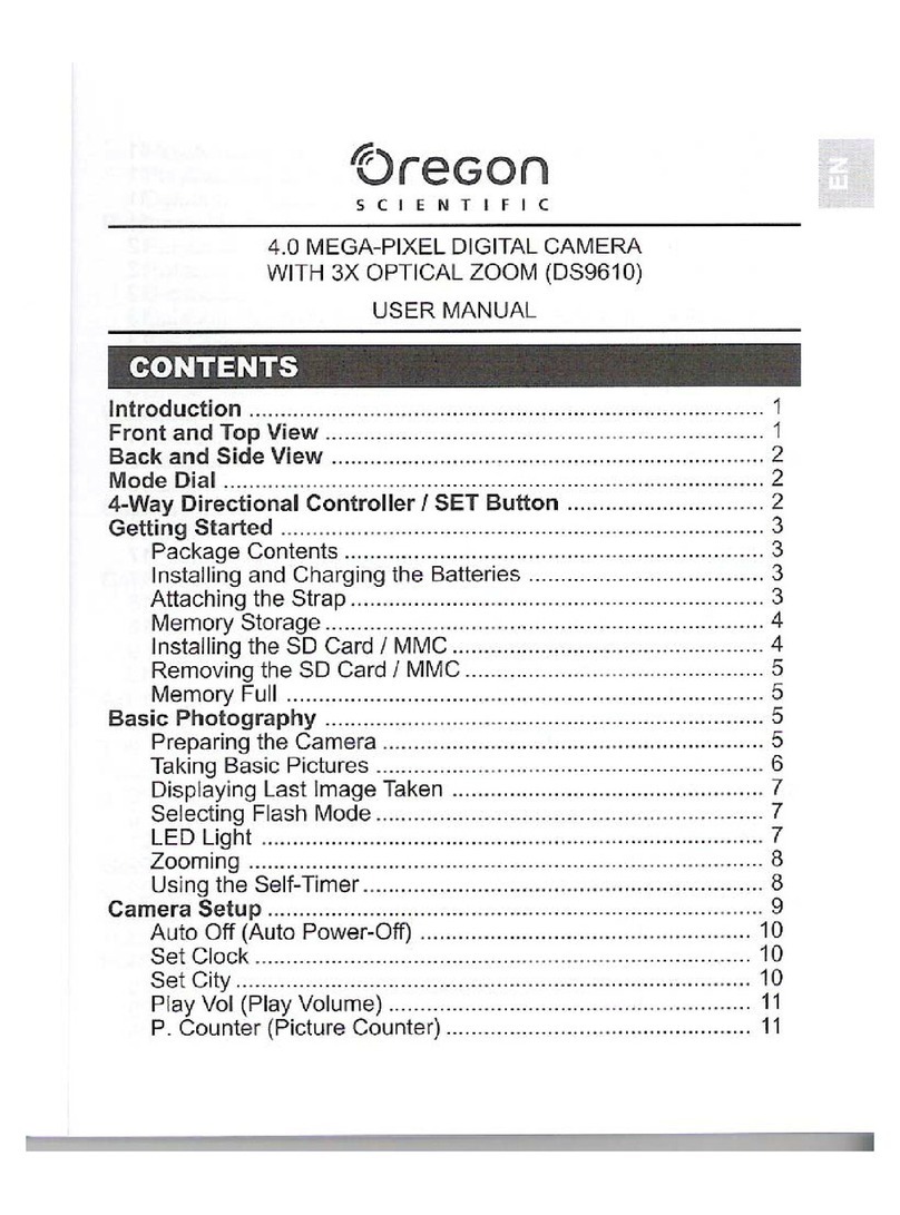 Oregon Scientific DS9610 User manual