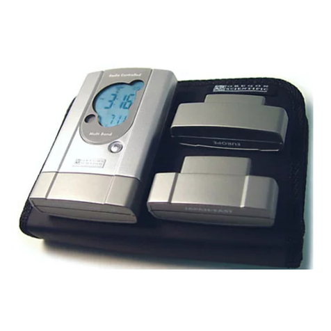 Oregon Scientific RMB383A user manual